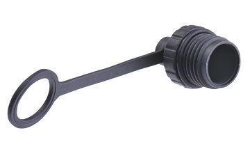 Waterproof Cap with Rubber Lead